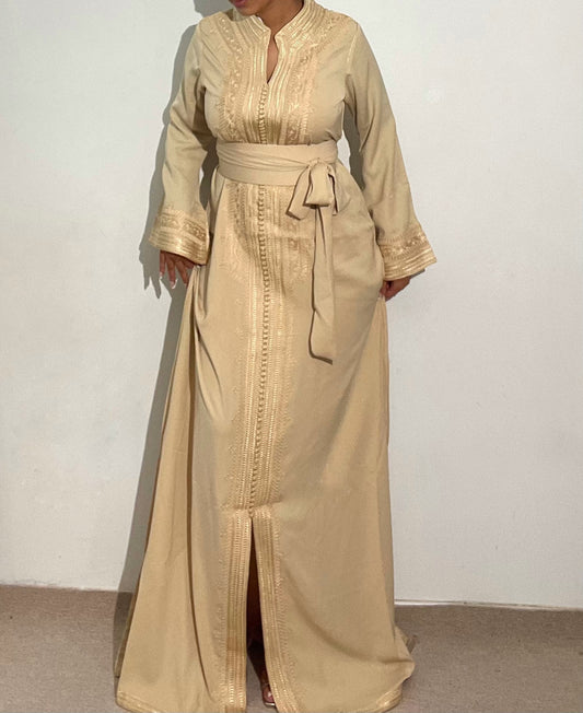 Caftan ton sur ton SANYAS